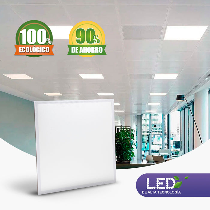 Panel LED de Plafón 48W 60x60 | Luz blanca fría