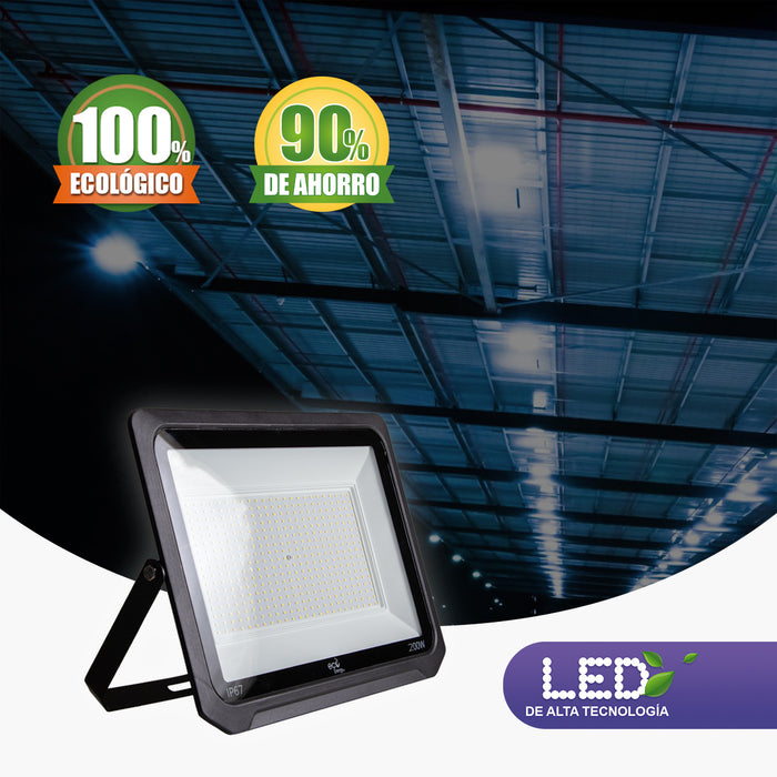 Reflector LED 200w | Luz blanca fría