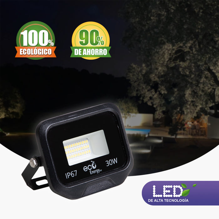 Reflector LED de 30w | Luz blanca fría