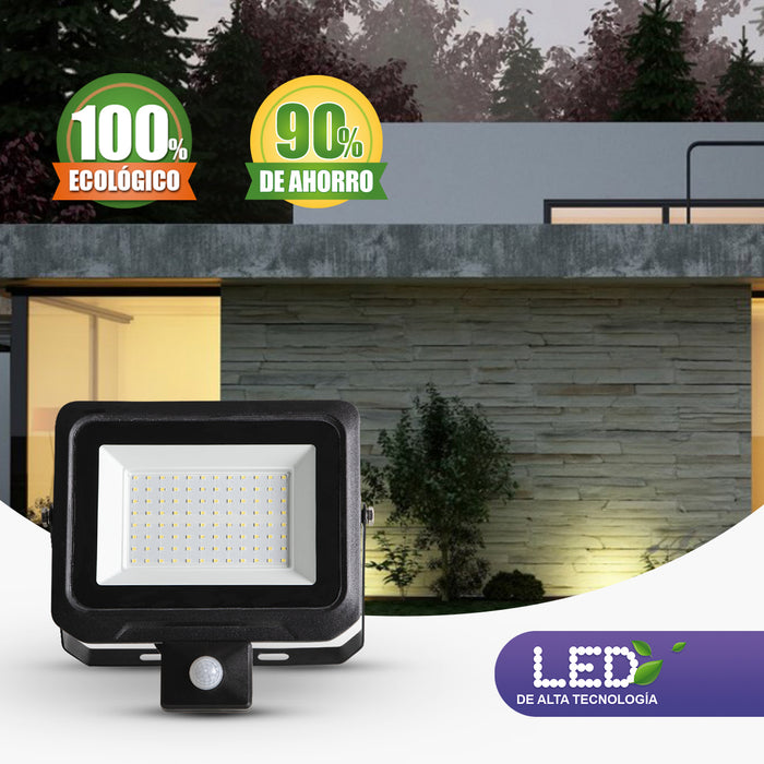 Reflector LED con Sensor de Movimiento | 30 W