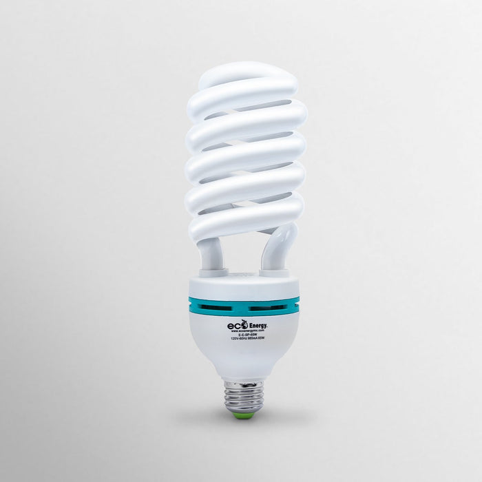 Foco Ahorrador de Espiral 65w | Luz blanca fría