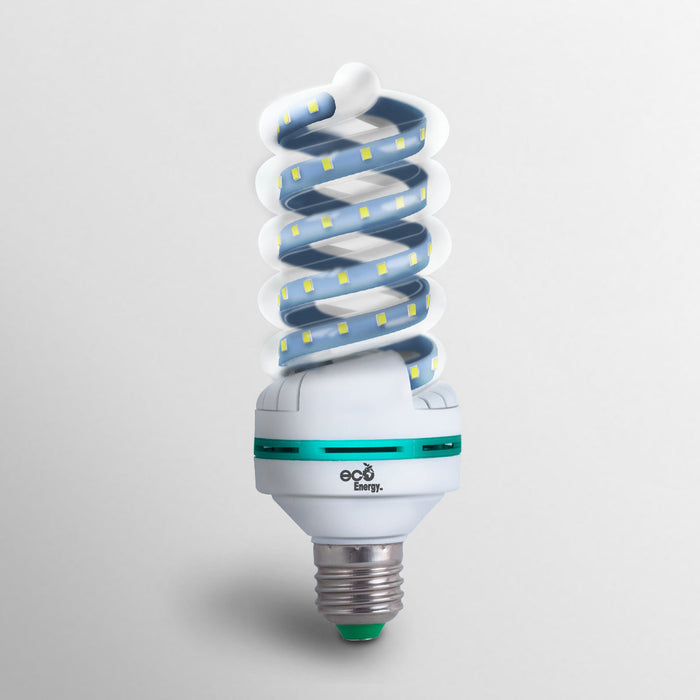 Foco Espiral LED 12w | Luz blanca fría