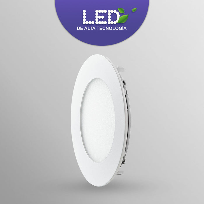 Pack de 10 Lámparas LED de plafón slim 18w | Luz Blanca